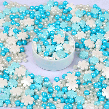 Sprinkles - Pearlized Snowflakes - Crafts Direct
