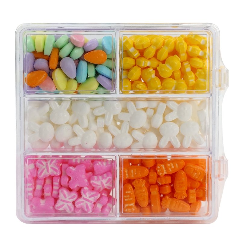 5 Cells Box sprinkles packing