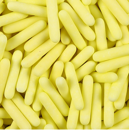 Pale yellow polished sugar rods with smooth even surface for everyday commercial bakery ranges