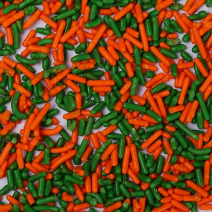Jimmies rod sprinkles for bakery and confectionery decoration