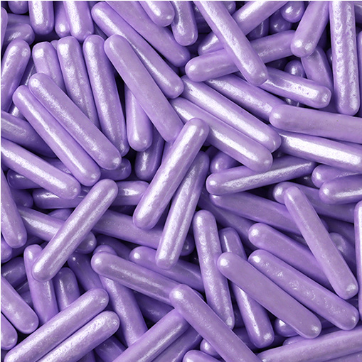 Sugar rod sprinkles range from Bakerydeco