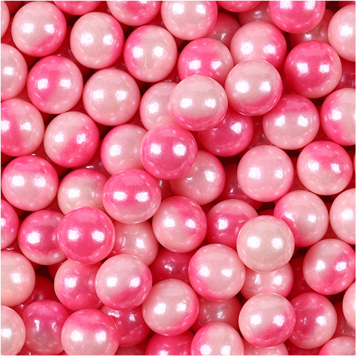 Sugar pearls collection for cake and dessert decoration