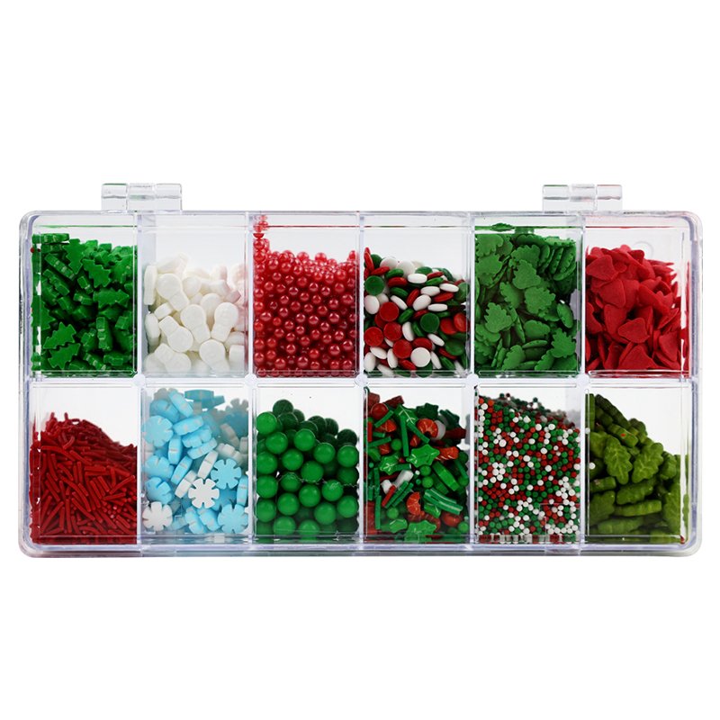 12 Cells Box sprinkles packing