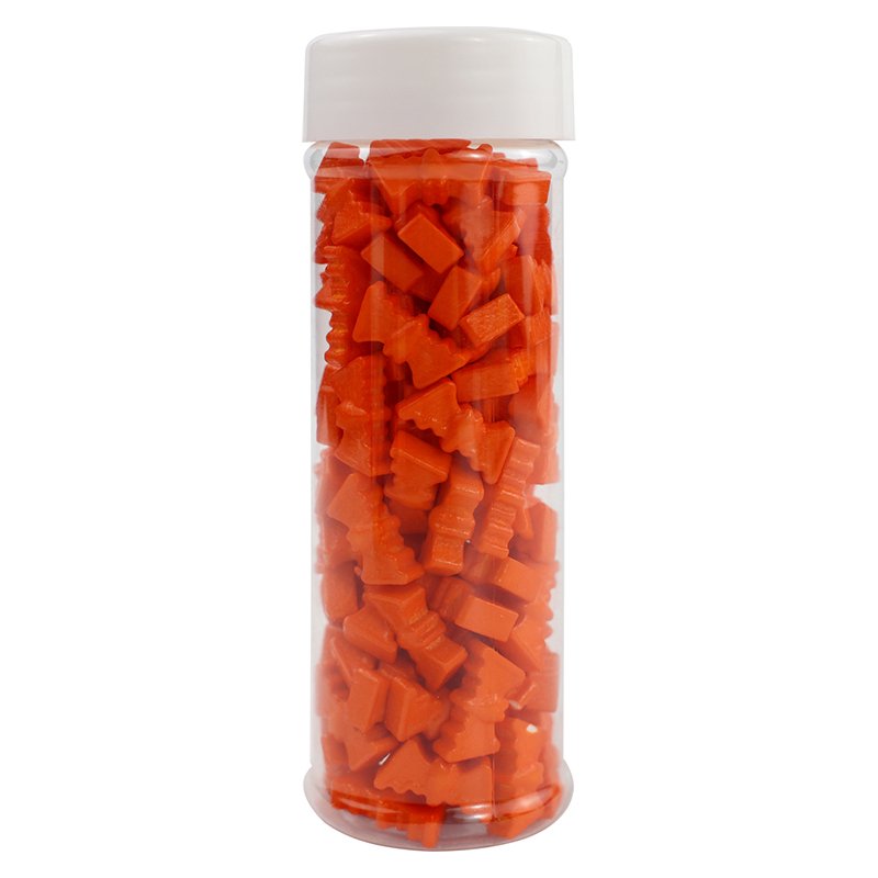 Tall round bottle sprinkles packing