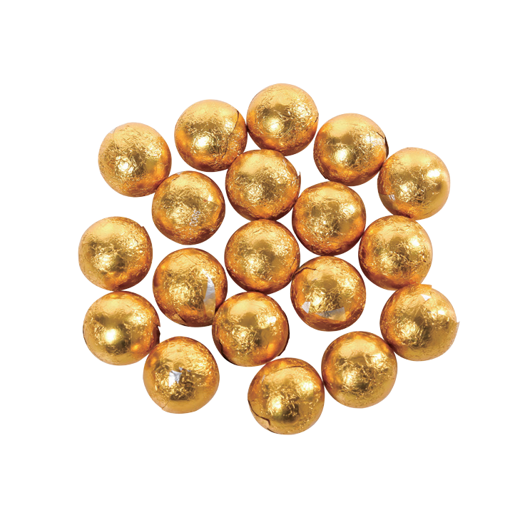 golden ball chocolate