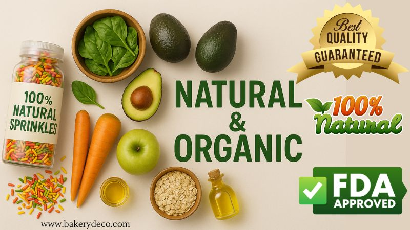 100% Natural Sprinkles
