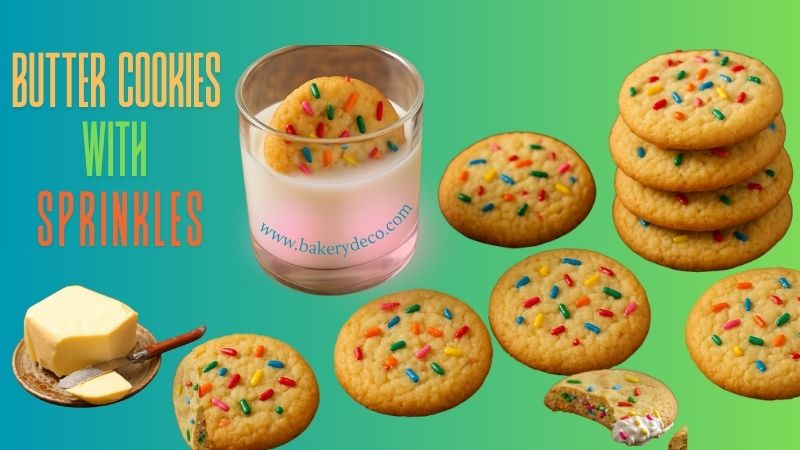 Butter Cookies with Sprinkles