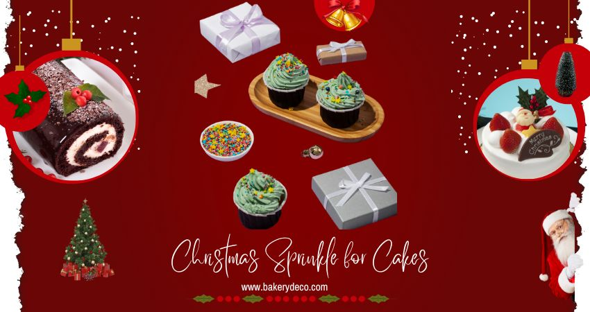 Christmas Sprinkles for cakes