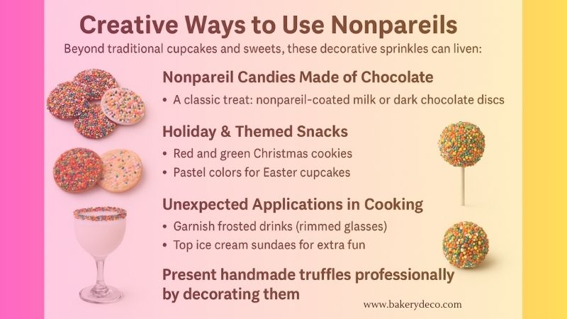 Creative Ways to Use Nonpareils