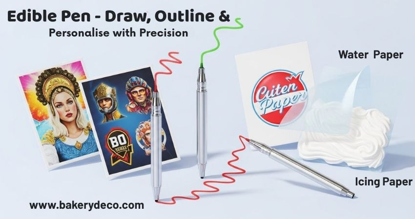 Edible Pen - Draw, Outline &Personalise with Precision