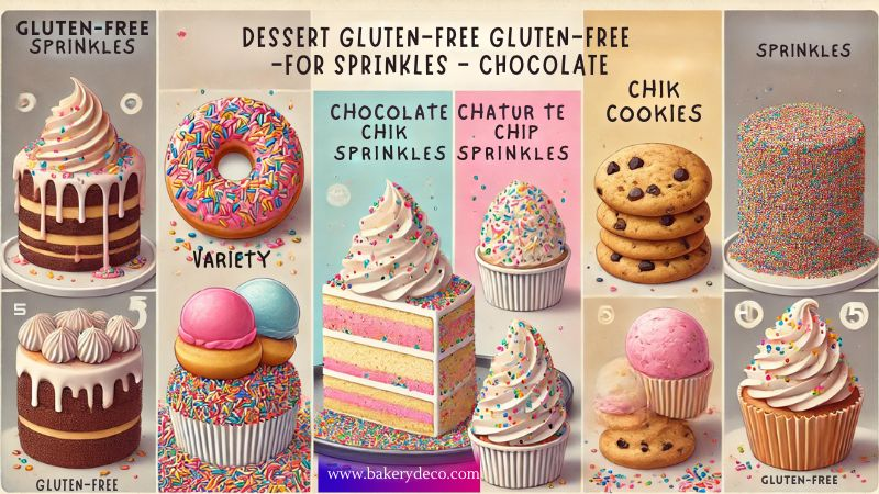 Gluten-Free Sprinkles for Popular Desserts
