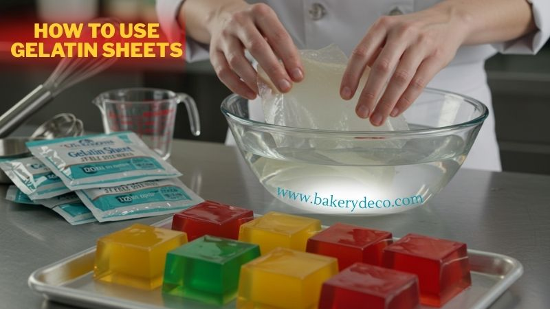 HOW TO USEGELATIN SHEETS