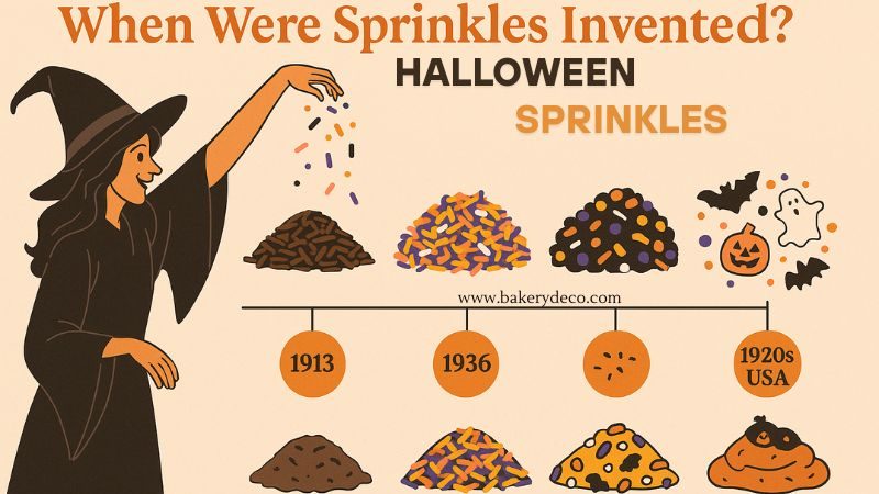 Halloween sprinkles invented