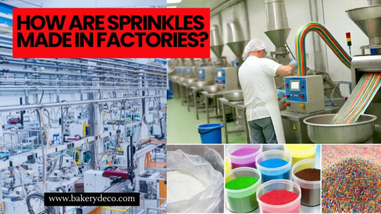 How are sprinkles made in factories? - bakerydeco.com
