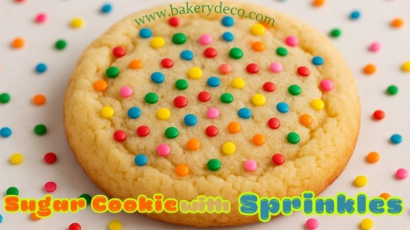Sugar Cookie with Sprinkles