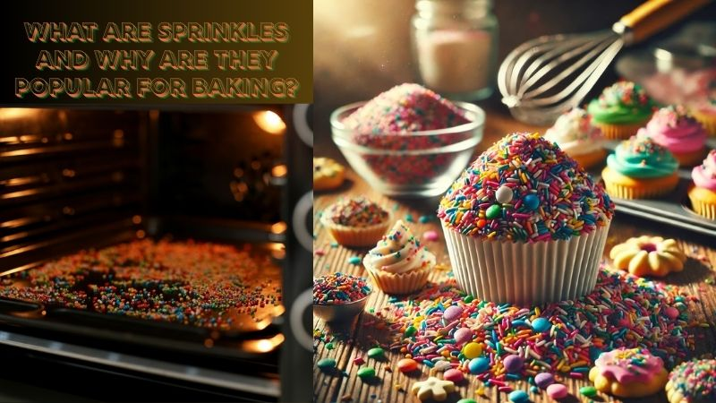 What are sprinkles and why are they popular for baking