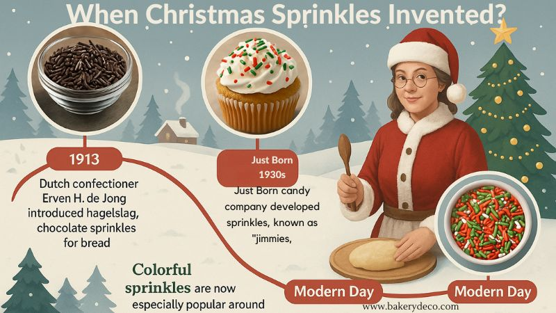 When Christmas Sprinkles Invented