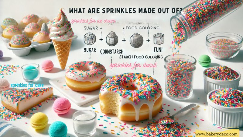 Sprinkles for donut,ice cream