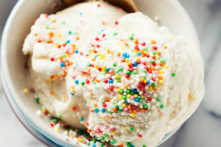 sugar pearls for ice cream