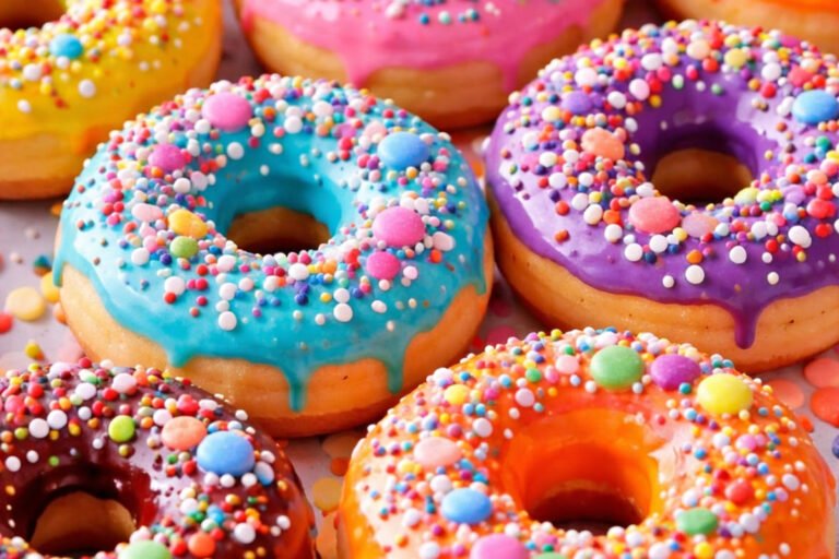 sugar pearls for donut