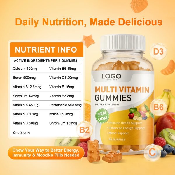 multi vitamins gummies 1